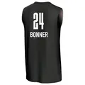 Youth DeWanna Bonner ＃24 Replica Black Connecticut Sun 2024 All-Star Game Lightweight Jersey